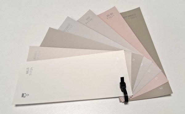 Teknoksen maalisävyt